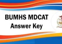BUMHS MDCAT Answer Keys 2025 [Download PDF]